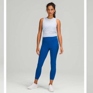 NWOT Lululemon Fast and Free high rise tight in Nulux 25"